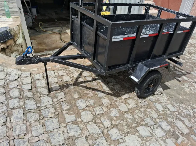 Venda de uma carrocinha de reboque pra moto