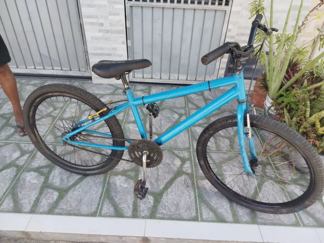 Bicicleta aro 24 masculino pra trabalhar