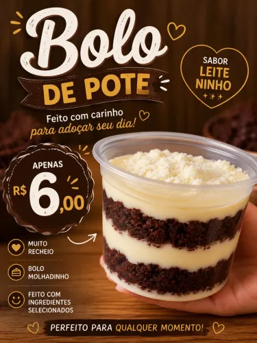 Bolo de pote
