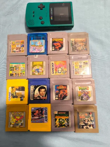 Game boy color+16 jogos
