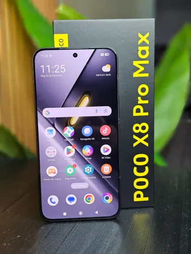 POCO X8 Pro Max 512GB 12GB RAM Preto Global Novo Lacrado