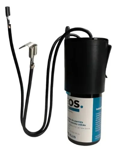 Capacitor De Partida 1/2 A 10ap E Relé De Estado Sólido EOS