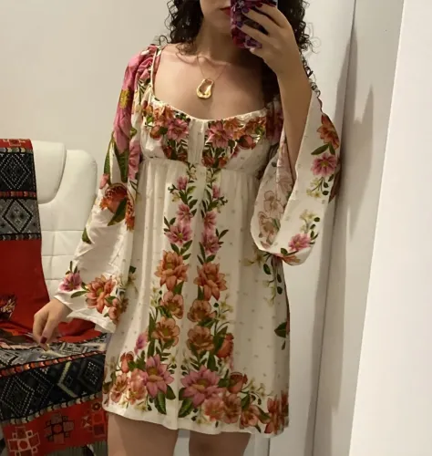 vestido farm floral