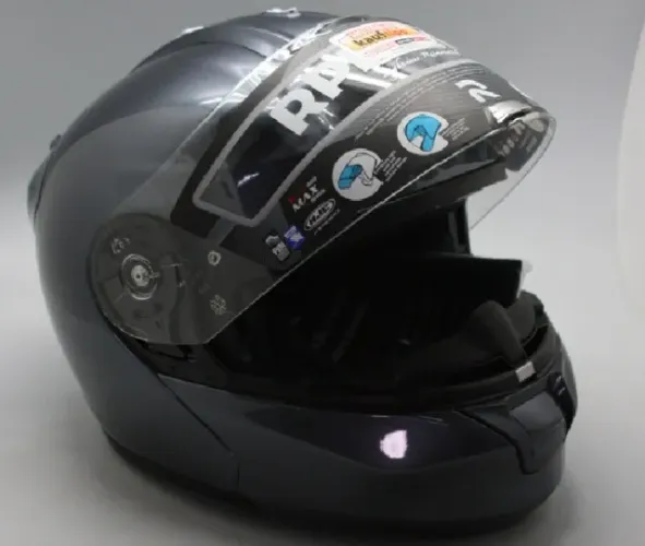 Capacete HJC Max Evo Modular Escamoteável Novo na cx Original Grafite ou prata