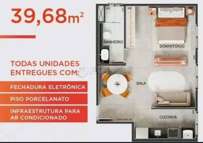 Vendo Apartamento The First, no Villa Branca