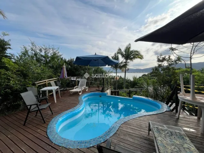 Casa com 1 dormitório para alugar, 49m² - Lagoa da Conceição - Florianópolis/SC