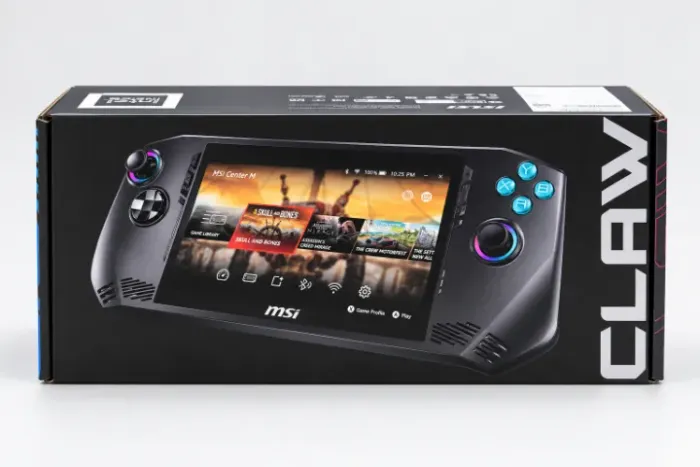 Console Portátil MSI Claw A1M-016UK 7" Intel Core Ultra 7-155H 1TB
