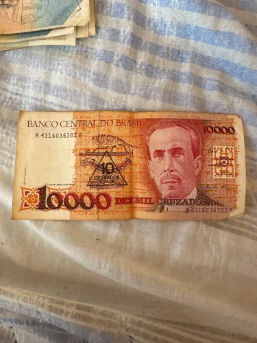 Nota 10000 Cruzados Carlos Chagas