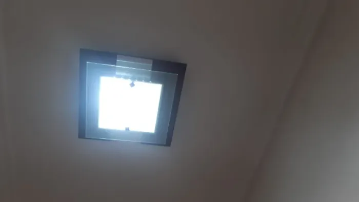 3 Lustres de Teto Quadrados - Ótimo Estado - Iluminação Moderna!