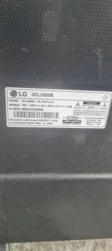 Tv lg 32LJ600b funcionando para peças