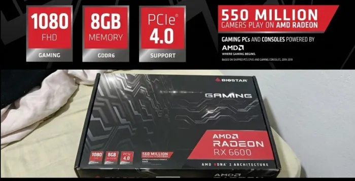 AMD RX 6600 8gb