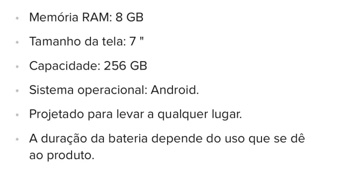Tablet infantil