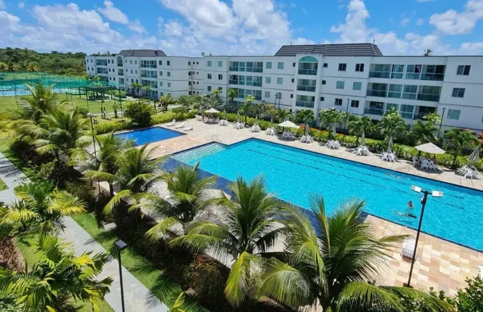 Apartamento 3 quartos para locação de temporada em Muro Alto - Palm Village Acqua
