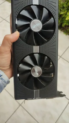 Placa de Vídeo RX580 SAPPHIRE NITRO+ 4GB