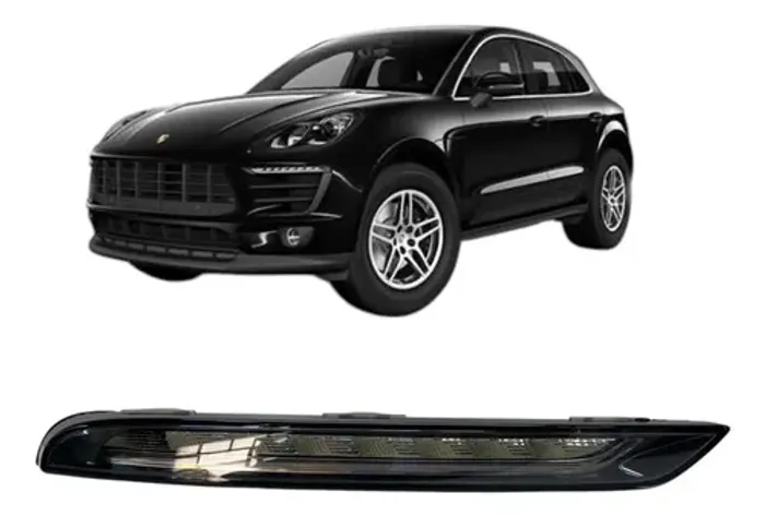 Farol Milha Direito Porsche Macan Drl 2015 2016 2017 2018 Original Branco