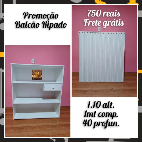 Balcão Ripado 