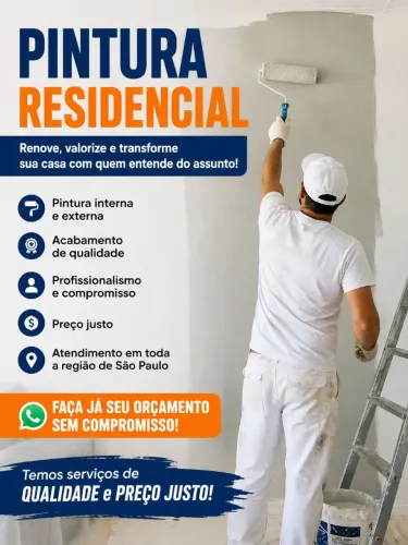 Serviço de pintura residencial
