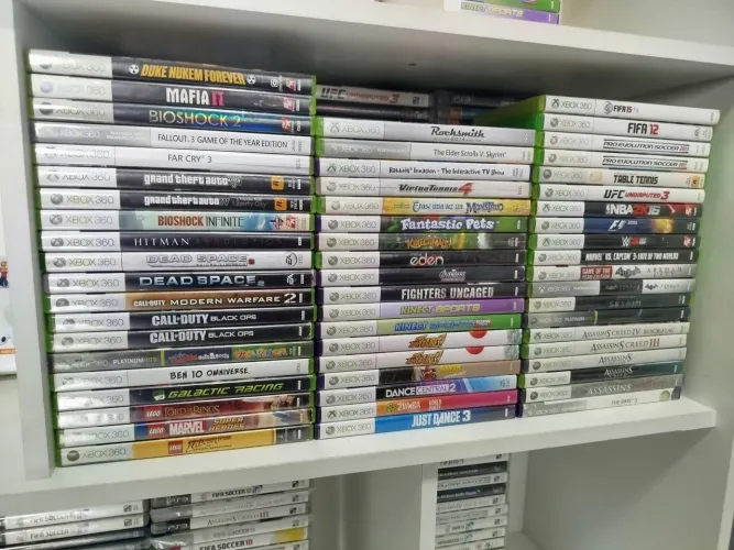 JOGOS ORIGINAIS PARA XBOX 360. VALORES NA DESCRIÇÃO.