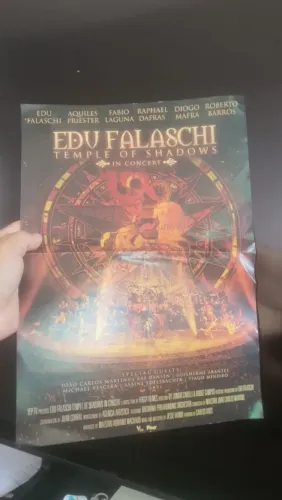 Dvd Edu Falaschi Temple of shadows