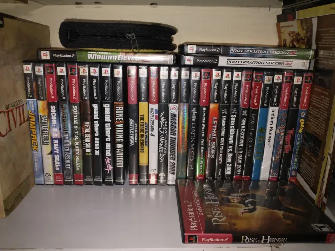 Jogo original PlayStation 2 Play2 PS2 GTA God of War NEED for Speed Bully Crash Metal Gear