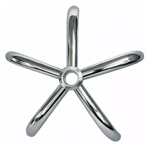 Base Estrela Cromada Cadeira