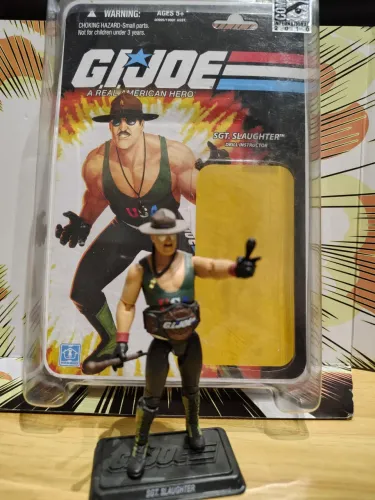 Gijoe Sgt Slaughter Exclusivo SDCC 2010