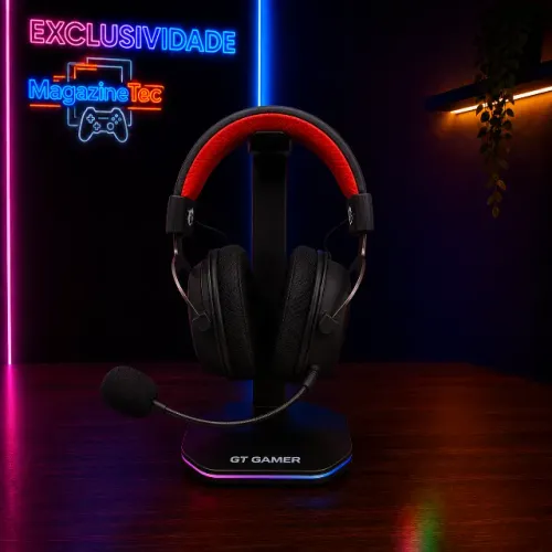 Headset Gamer Redragon Zeus H510 PRO Wireless RGB 7.1 Som Surround