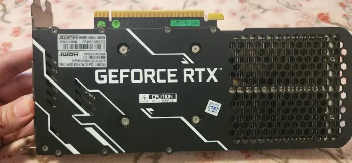 Placa de vídeo RTX 3060 8GB