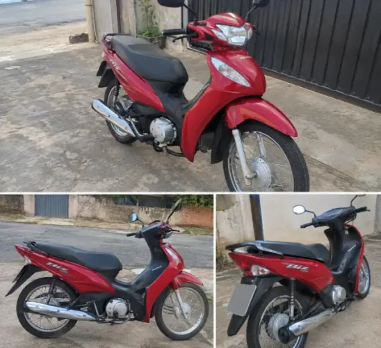 HONDA BIZ 125 - ANO 2012 - VERMELHA ?