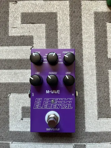 Pedal Delay M-Vave Elemental 9 Tipos Guitarra e Baixo