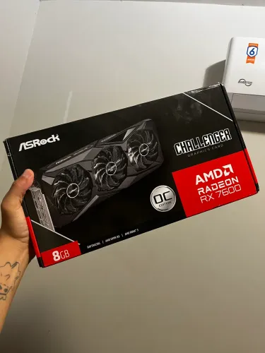 PLACA VIDEO RX 7600 8gb ASROCK