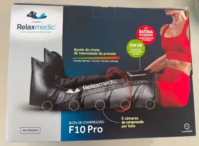 Bota de Compressão Pneumática F10 Pro (NOVA)