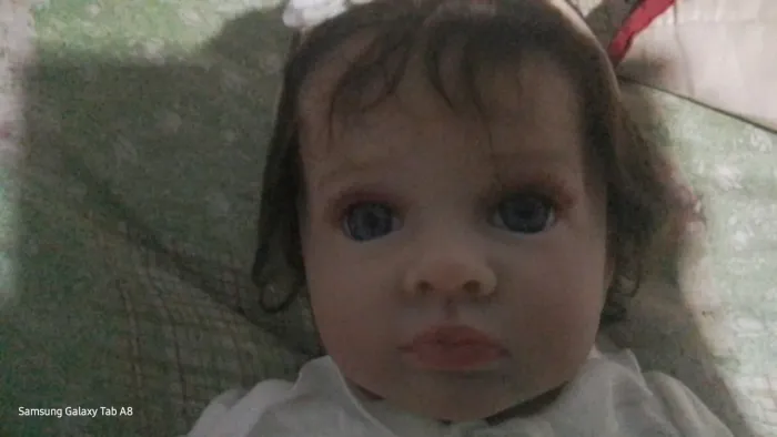 BONECA REBORN COM CORPINHO TODO DE VINIL