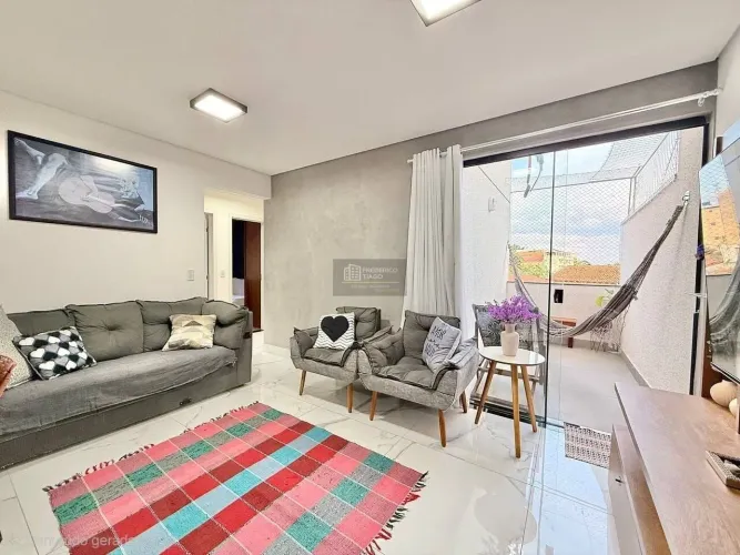 Apartamento com Área Privativa à Venda 3 Quartos com Suíte | Bairro Céu Azul Belo Horizo