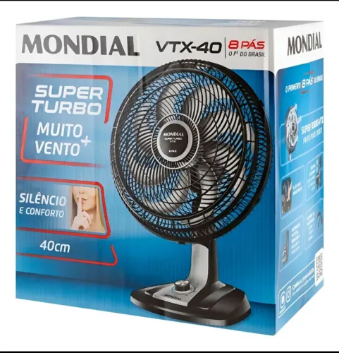 Ventilador Novo original Mundial na Caixa