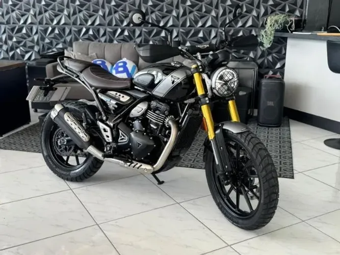 TRIUMPH SCRAMBLER 400X 2025 - Baixa km - Unico dono!