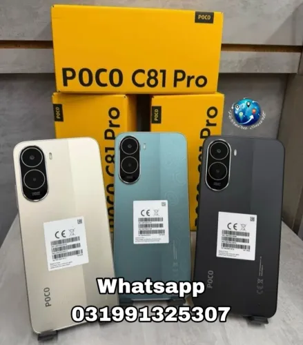 Poco C81 Pro Lançamento Xiaomi Novo com Garantia e Brindes