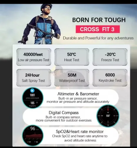 North Edge smartwatch 