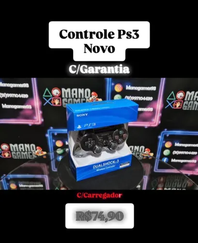 Controle ps3