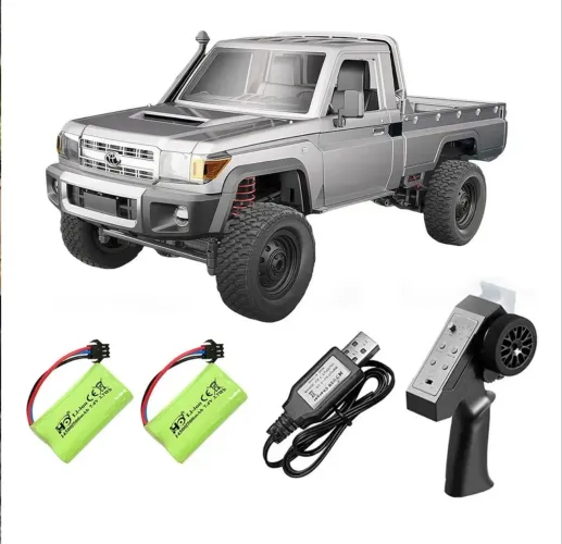 Miniatura caminhonete Toyota de controle remoto escala 1:12
