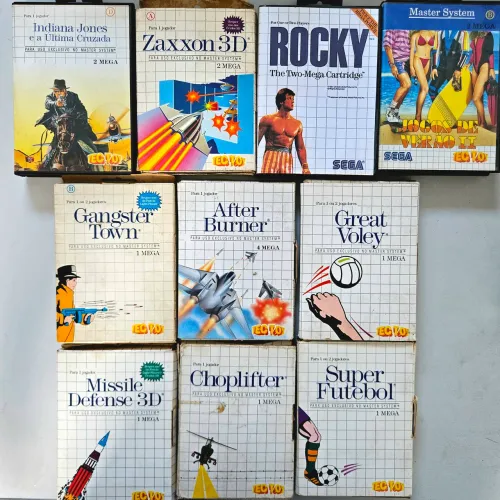 Jogos originais sega  master system