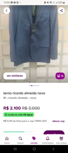 Terno Ricardo Almeida