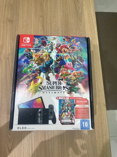 Nintendo Switch Edição Especial Super Smash Bros - Impecável