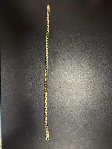 Pulseira ouro 18k 12,1g Cartier 18,5cm
