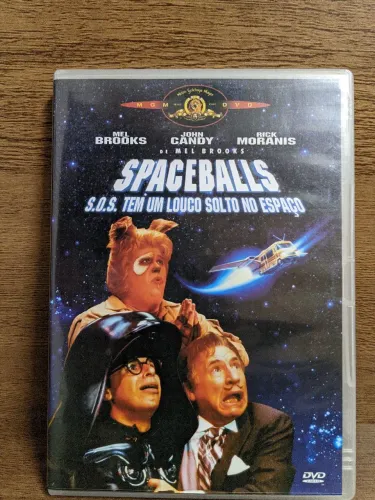 DVD Raro - Spaceballs - S.O.S. Tem um Louco Solto no Espaço | Original MGM