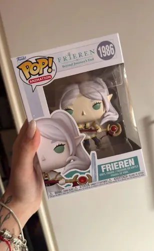 Funko pop frieren " anime de fantasia da elfa maga''