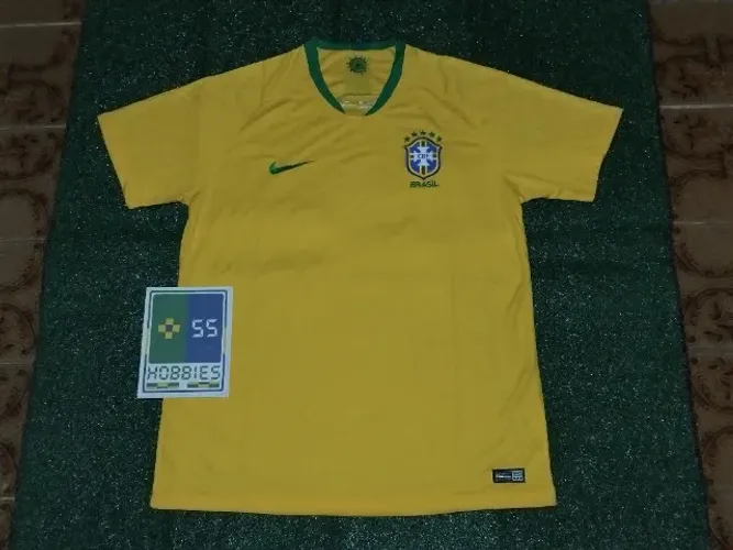 Camisa Brasil Seleção Brasileira 2018-2019 Home