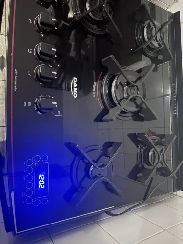 Fogão Dako Turbo Glass