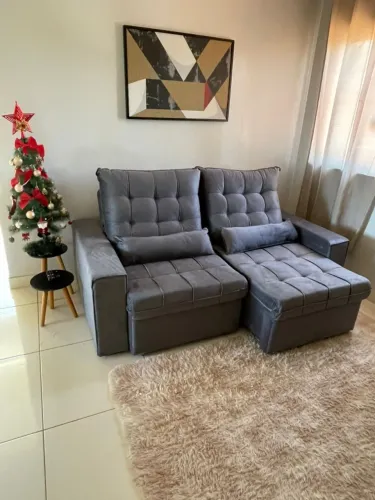 SOFA RETRÁTIL E RECLINÁVEL, DISPONÍVEL NO TAMANHO DE 2.00MT, 2,20MT e 2,90MTs