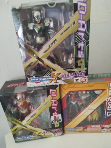 Zero Mega Man X E Mega Man Zero Edição Colecionador Bandai 